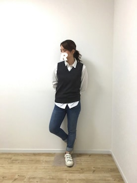 「ベルクロ」｜Rihoさん（レディース・155cm・10代）の秋コーディネート