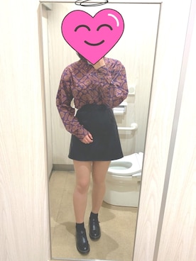 「トイレから失礼しやす」｜「アイテム（ローファー）」を使った、ぴょんさん（レディース・171cm）の春コーディネート