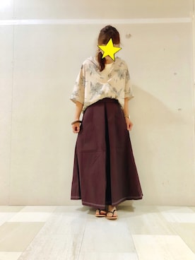 emi☺︎さん（レディース・166cm）の夏コーディネート