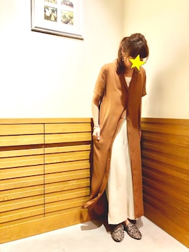 「CIAOPANIC TYPY」｜「アイテム（シャツワンピース）」を使った、emi☺︎さん（レディース・166cm）の夏コーディネート
