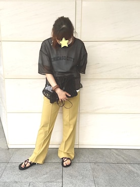 emi☺︎さん（レディース・166cm）の春コーディネート