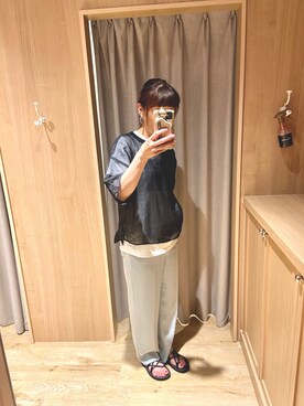 emi☺︎さん（レディース・166cm）の夏コーディネート
