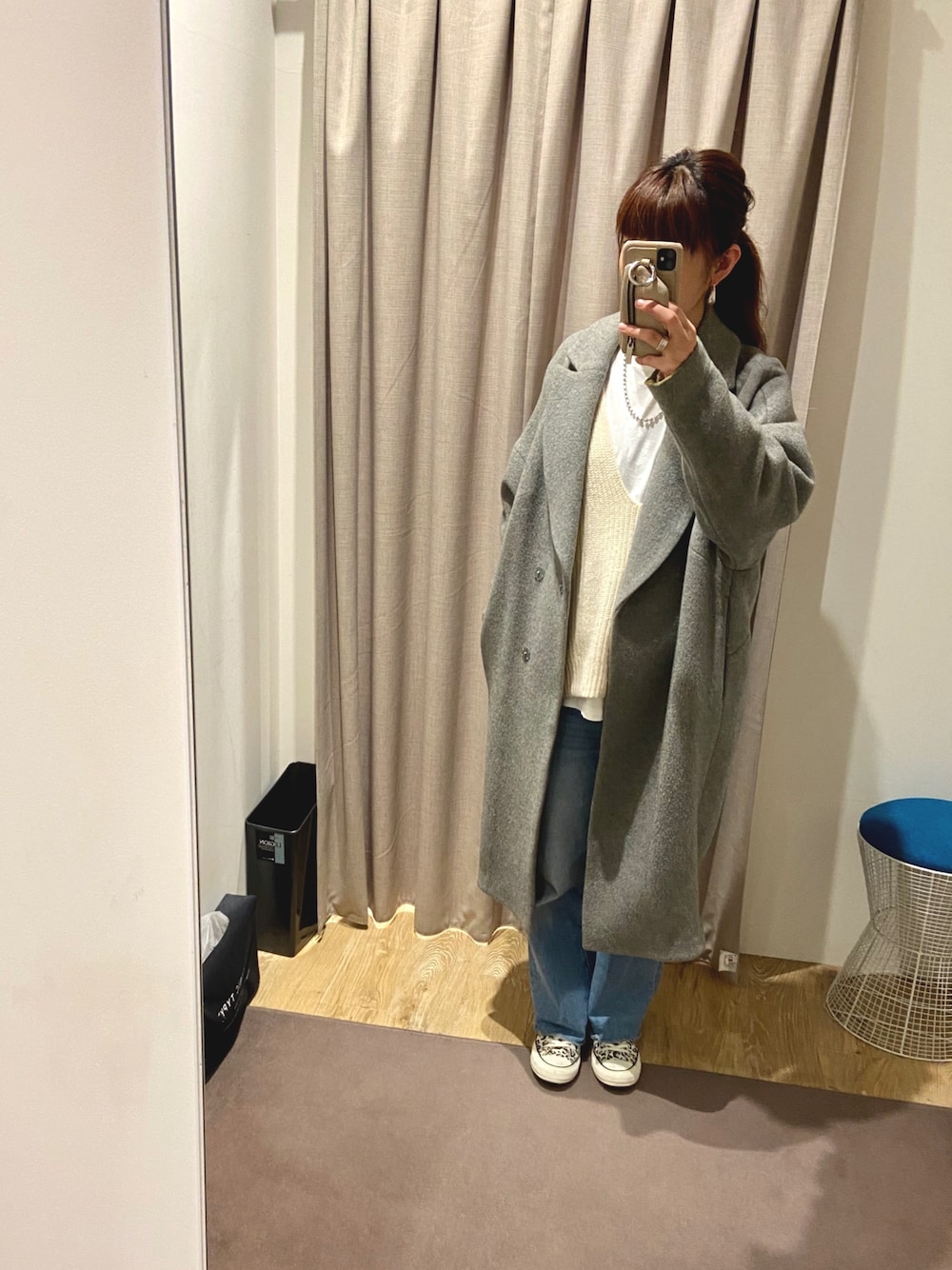 エンフォルド ウールウィンドストッパー アウター コート オーバー