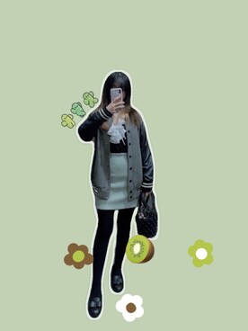 「STAUD（スタウド）のアイテム」を使った、❥Annikaaa☾さん（レディース・153cm）の秋コーディネート