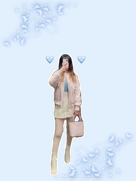 「HoneySalon by foppish（ハニーサロンバイフォピッシュ）のアイテム」を使った、❥Annikaaa☾さん（レディース・153cm）の秋コーディネート