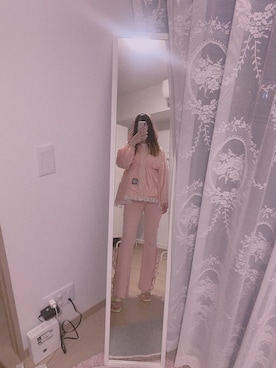 「Little sunny bite（リトルサニーバイト）のアイテム（ジャケット/アウター）」を使った、❥Annikaaa☾さん（レディース・153cm）の春コーディネート