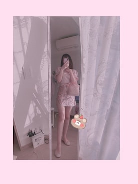 「HoneySalon by foppish（ハニーサロンバイフォピッシュ）のアイテム」を使った、❥Annikaaa☾さん（レディース・153cm）の春コーディネート