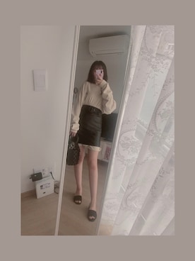 「STAUD（スタウド）のアイテム」を使った、❥Annikaaa☾さん（レディース・153cm）の春コーディネート