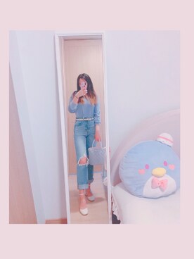 「HoneySalon by foppish（ハニーサロンバイフォピッシュ）のアイテム」を使った、❥Annikaaa☾さん（レディース・153cm）の春コーディネート