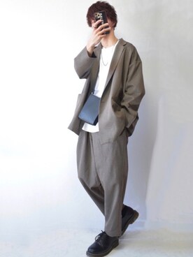 あすさん(メンズ・176cm)の春コーディネート