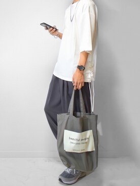 あすさん（メンズ・176cm）の春コーディネート