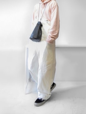「niko and...（ニコアンド）のアイテム（オールインワン・サロペット）」を使った、あすさん（メンズ・176cm）の夏コーディネート
