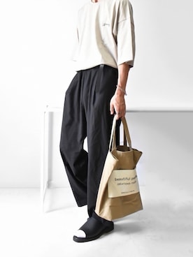 あすさん（メンズ・176cm）の夏コーディネート