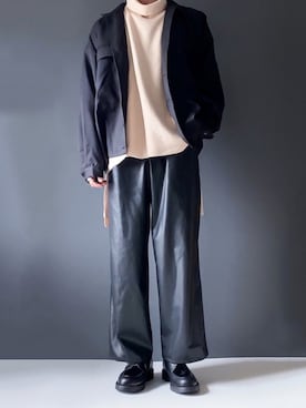 あすさん（メンズ・176cm）の冬コーディネート