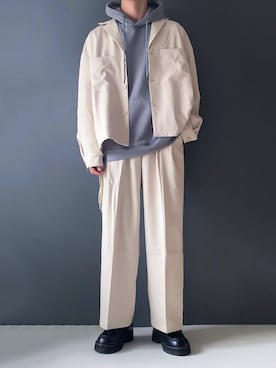 あすさん（メンズ・176cm）の冬コーディネート