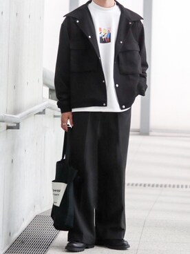 あすさん（メンズ・176cm）の春コーディネート