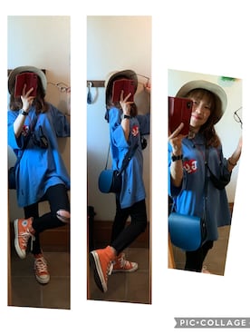 「おちびさん」｜「アイテム（アクセサリー）」を使った、itsumicchiさん（レディース・151cm）の夏コーディネート