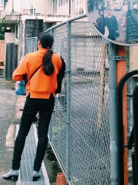 「アイテム（ブーツ、シルバー系）」を使った、eriko_yoshidaさん（レディース・166cm）の冬コーディネート