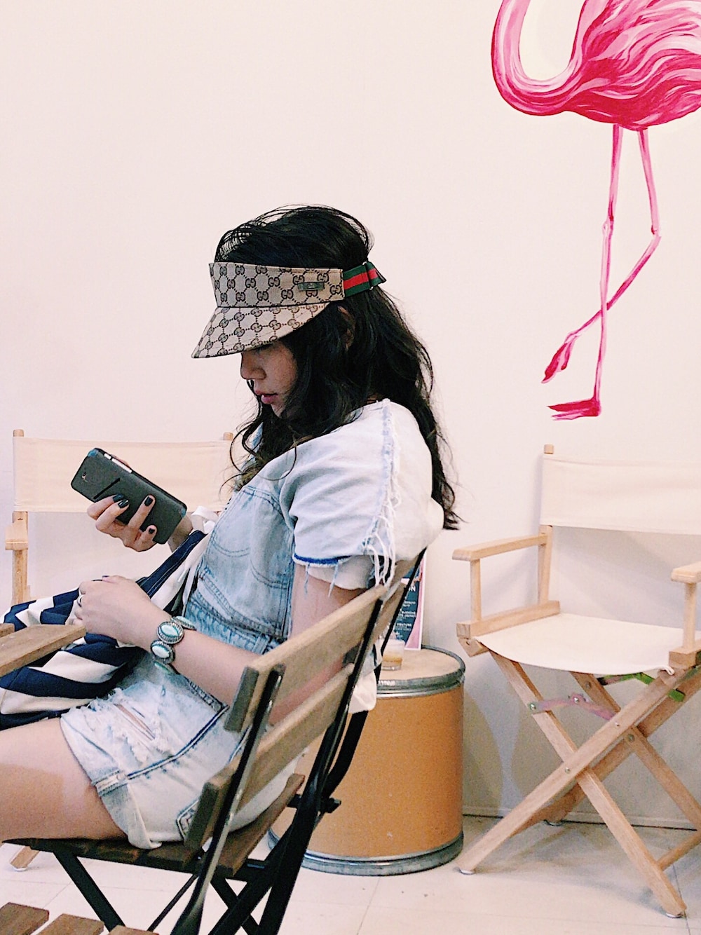 GUCCIのサンバイザーを使った人気ファッションコーディネート - WEAR