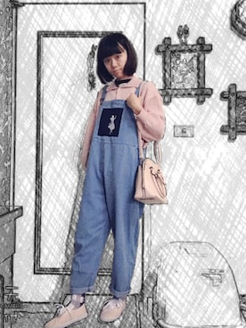 「小隻女」｜Jw薇薇さん（レディース・152cm）の春コーディネート