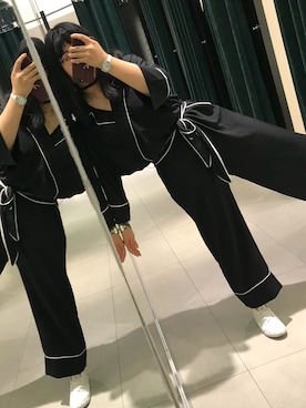 「MONKI（モンキ）のアイテム（つなぎ/オールインワン）」を使った、Zero1307さん（レディース・166cm）の夏コーディネート