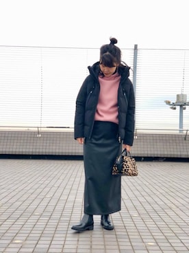 Toidaさん（レディース・162cm）の冬コーディネート