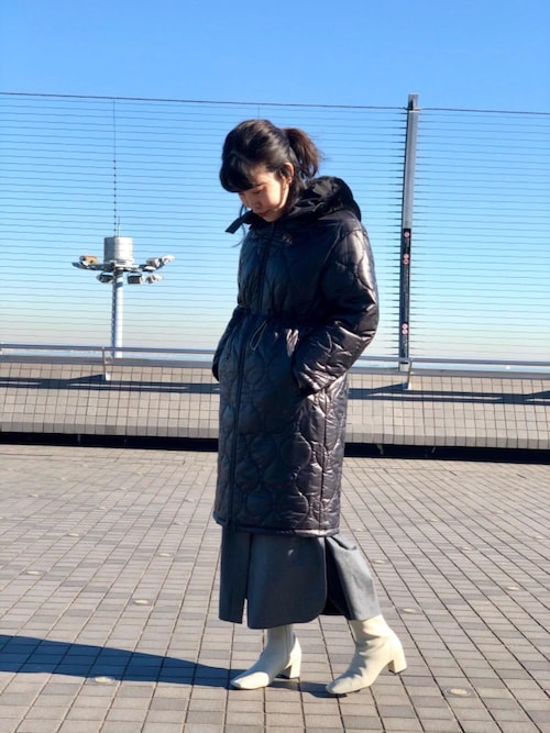 Toida ジ エアポート ストア ユナイテッドアローズ 羽田空港第2ターミナル店 Sacraのシャツワンピースを使ったコーディネート Wear