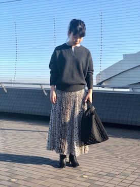 Toidaさん（レディース・162cm）の冬コーディネート