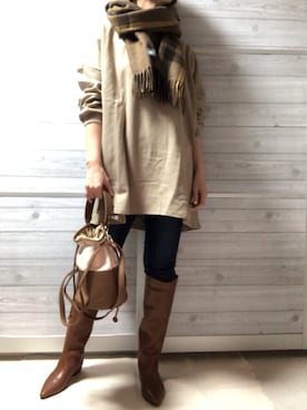 ayagamoさん（レディース・164cm）の冬コーディネート