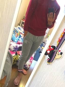 「DOWBL（ダブル）のアイテム（ニット/セーター）」を使った、本多裕翔さん（メンズ・168cm）の秋コーディネート