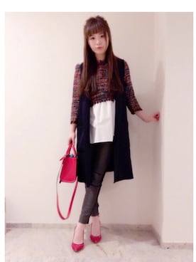 鈴木聖奈さんのコーディネート