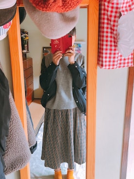 「SEVENDAYS=SUNDAY（セブンデイズサンデイ）のアイテム（ベスト）」を使った、ましゅさん（レディース・156cm）の春コーディネート
