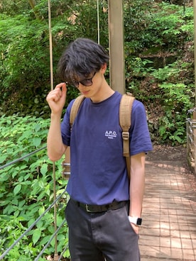 iiqoo0313さん（メンズ・186cm）の春コーディネート