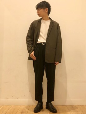 なかやんさん（メンズ・166cm）の秋コーディネート