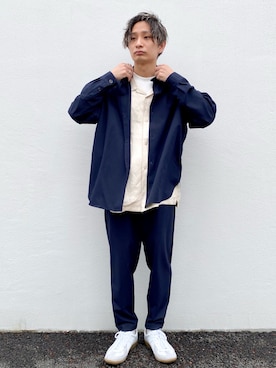 なかやんさん（メンズ・166cm）の春コーディネート