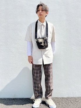 なかやんさん(メンズ・166cm)の春コーディネート