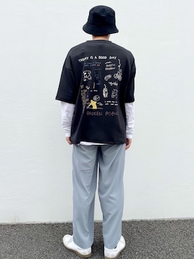 なかやんさん(メンズ・166cm)の春コーディネート