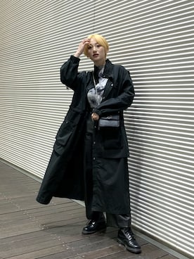「STYLENANDA（スタイルナンダ）のアイテム（ジャケット/アウター）」を使った、yuriaさん（レディース・168cm）の秋コーディネート