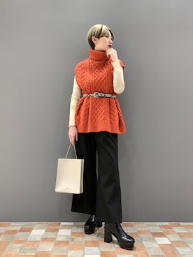 yuriaさん（レディース・168cm）の冬コーディネート