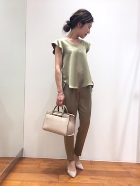 ROSSOエスパル仙台店さん（レディース・160cm）の春コーディネート