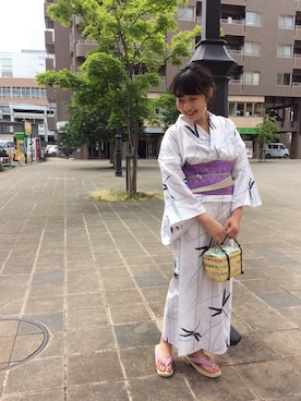 「URBAN RESEARCH ROSSO WOMEN（アーバンリサーチ　ロッソ）のアイテム（その他）」を使った、ROSSOエスパル仙台店さん（レディース・159cm）の夏コーディネート