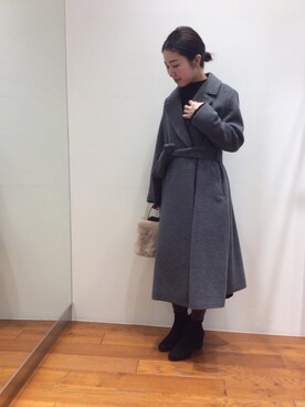 「URBAN RESEARCH ROSSO WOMEN（アーバンリサーチ　ロッソ）のアイテム（その他アウター）」を使った、ROSSOエスパル仙台店さん（レディース・150cm）の秋コーディネート