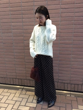 ROSSOエスパル仙台店さん（レディース・150cm）の冬コーディネート