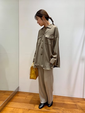 「URBAN RESEARCH ROSSO」｜「アイテム（ブルゾン）」を使った、ROSSOエスパル仙台店さん（レディース・150cm）の秋コーディネート