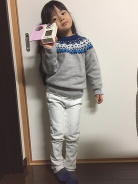 あんぱんちさん（キッズ・110cm）の冬コーディネート