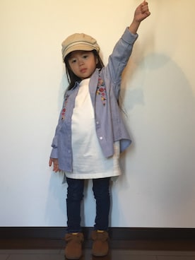 あんぱんちさん（キッズ・110cm）の春コーディネート