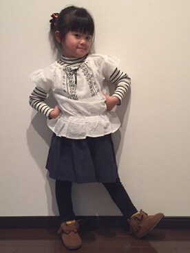 あんぱんちさん（キッズ・110cm）の春コーディネート