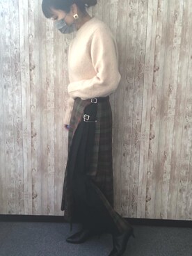 maiimaiiさん（レディース・161cm）の冬コーディネート