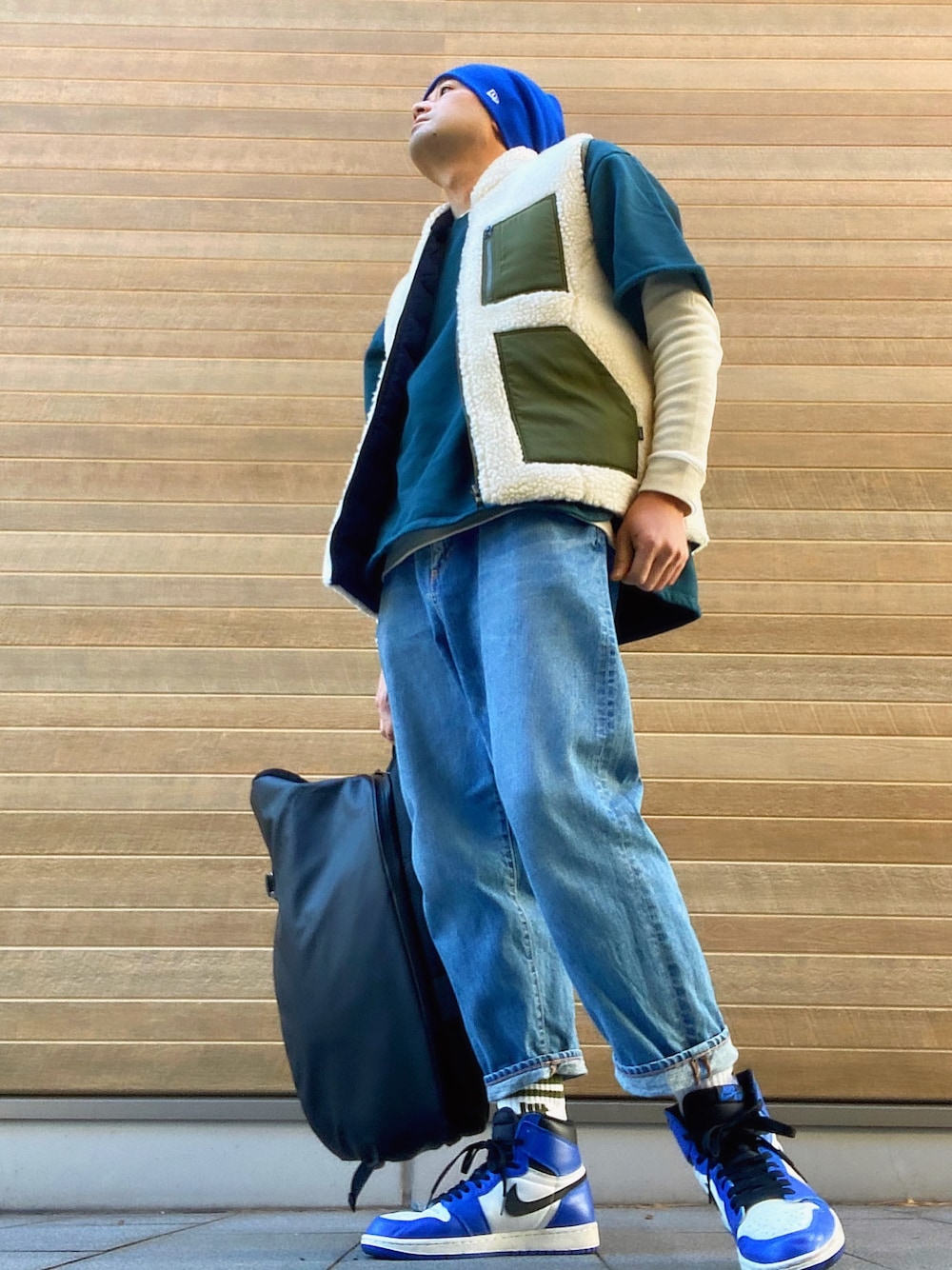Glamb デニム ダウンベスト セット Glamb デニム ダウンベスト セット Denim ⁄ glamb グラム Color レザー