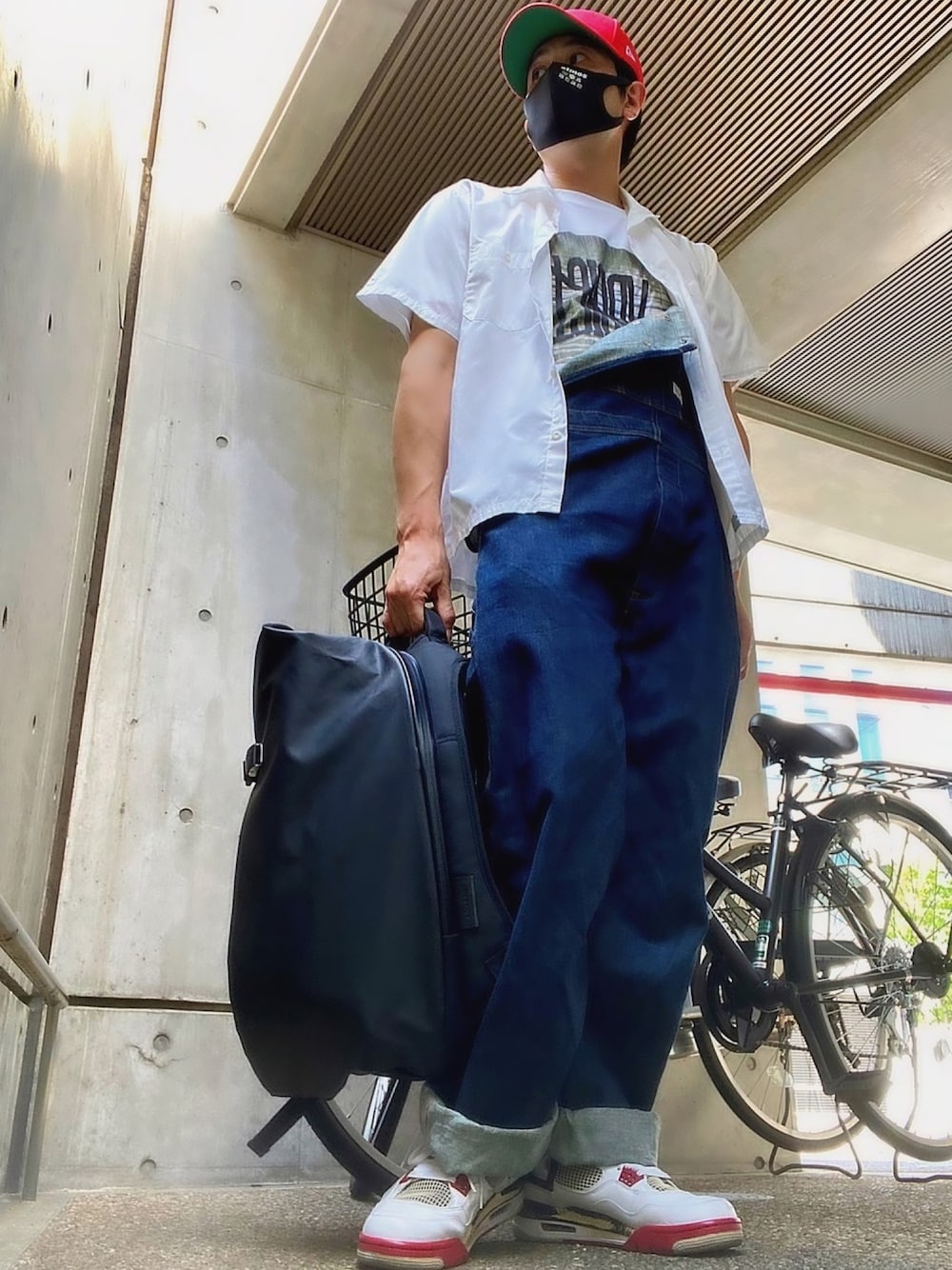 NEIGHBORHOODのサロペット/オーバーオールを使った人気ファッション